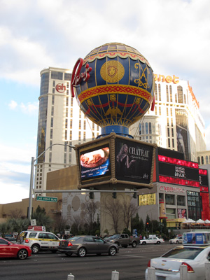 Paris advert, Las Vegas, 2012 USA West