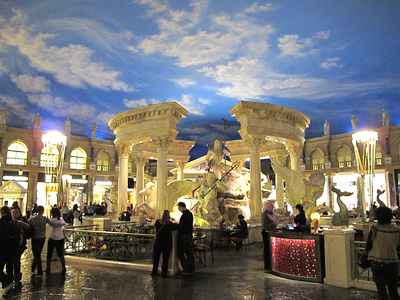 Casesar's Palace mall, Las Vegas, 2012 USA West