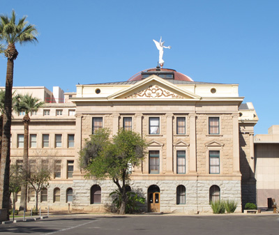 State Capitol (from side), Phoenix, 2012 USA West