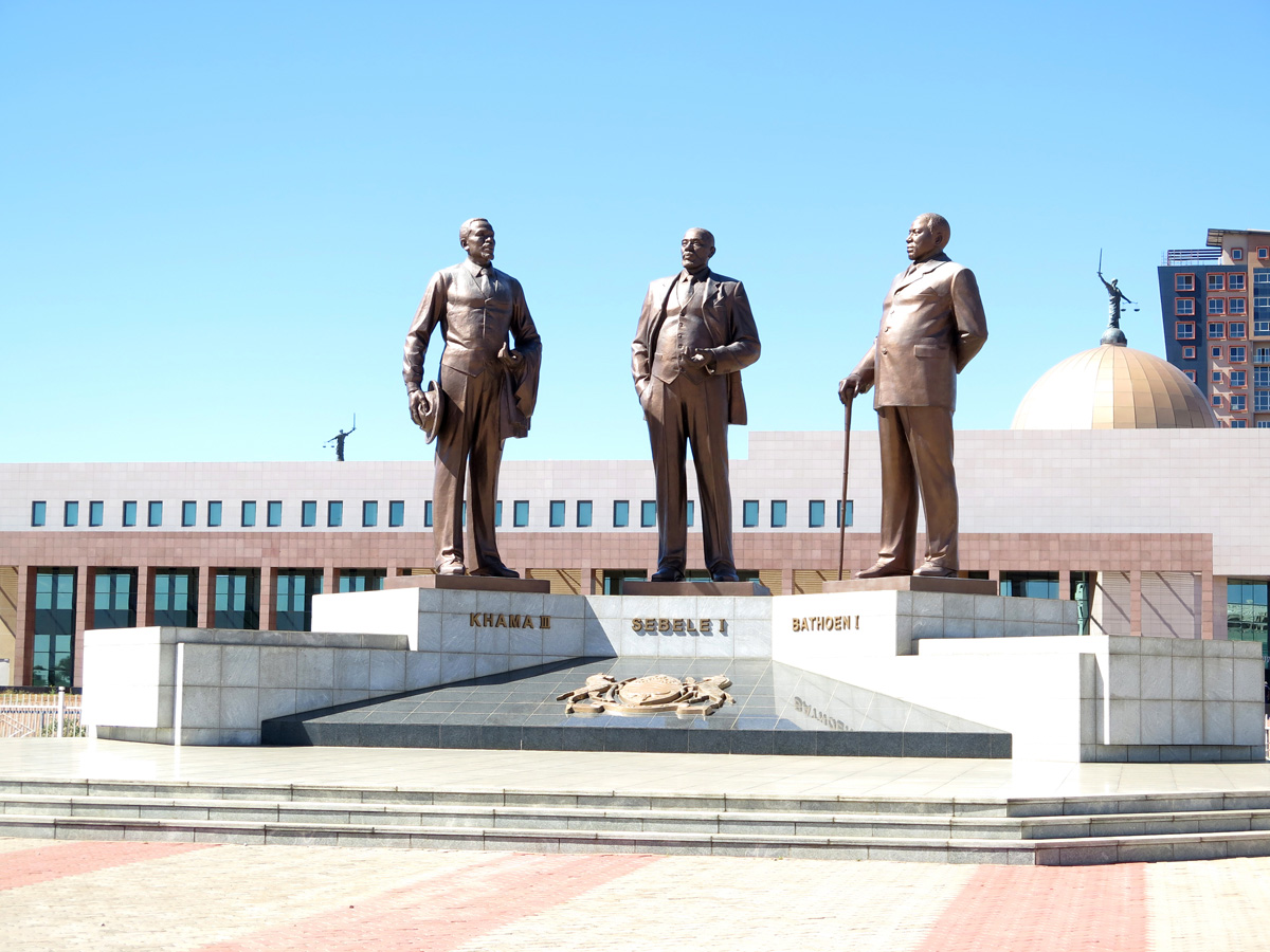 Gaborone, The Three Dikgosi Who persuaded London to directly rule Botswana