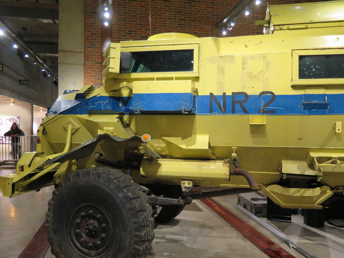 Johannesburg, Casspir Armoured car