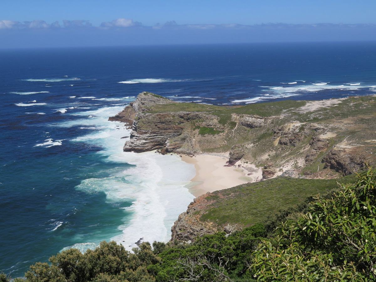 Cape of Good Hope, Cape of Good Hope, from above Cape Point