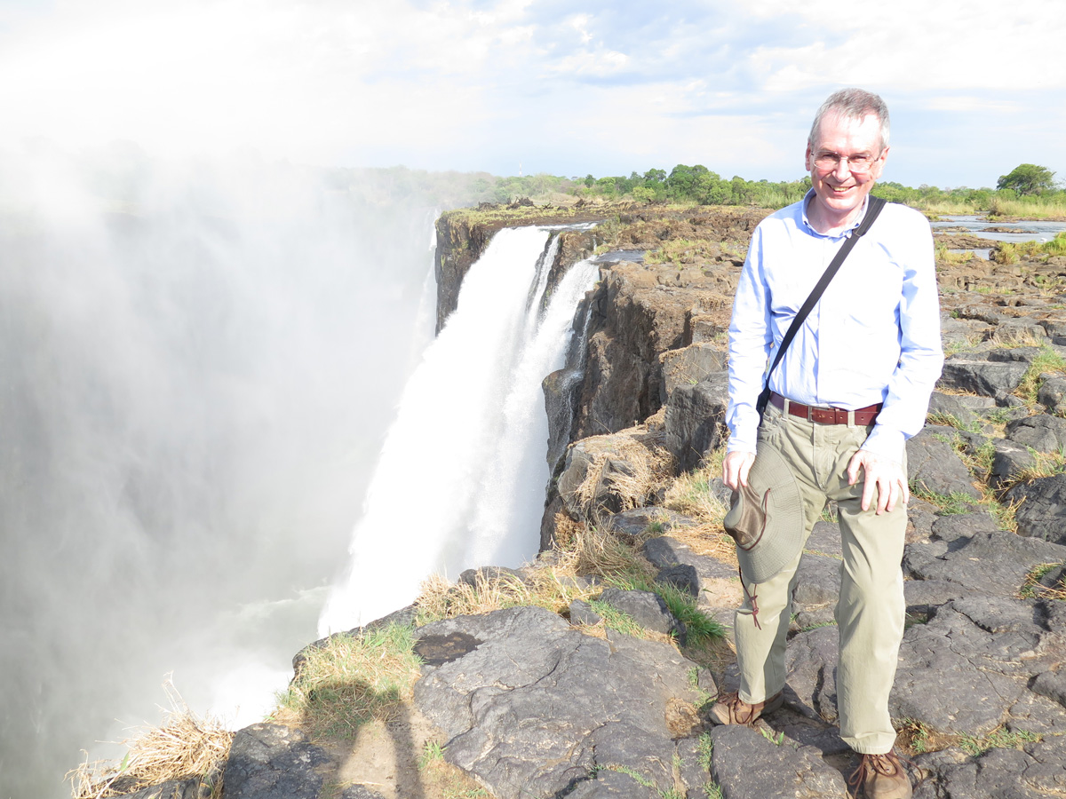 Livingstone Island, Scotsman at Victoria Falls