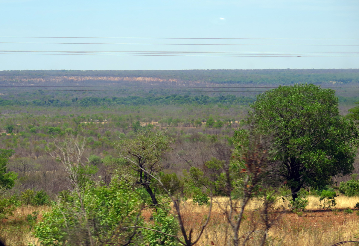 Bulawayo, 65 miles NW of Bulawayo