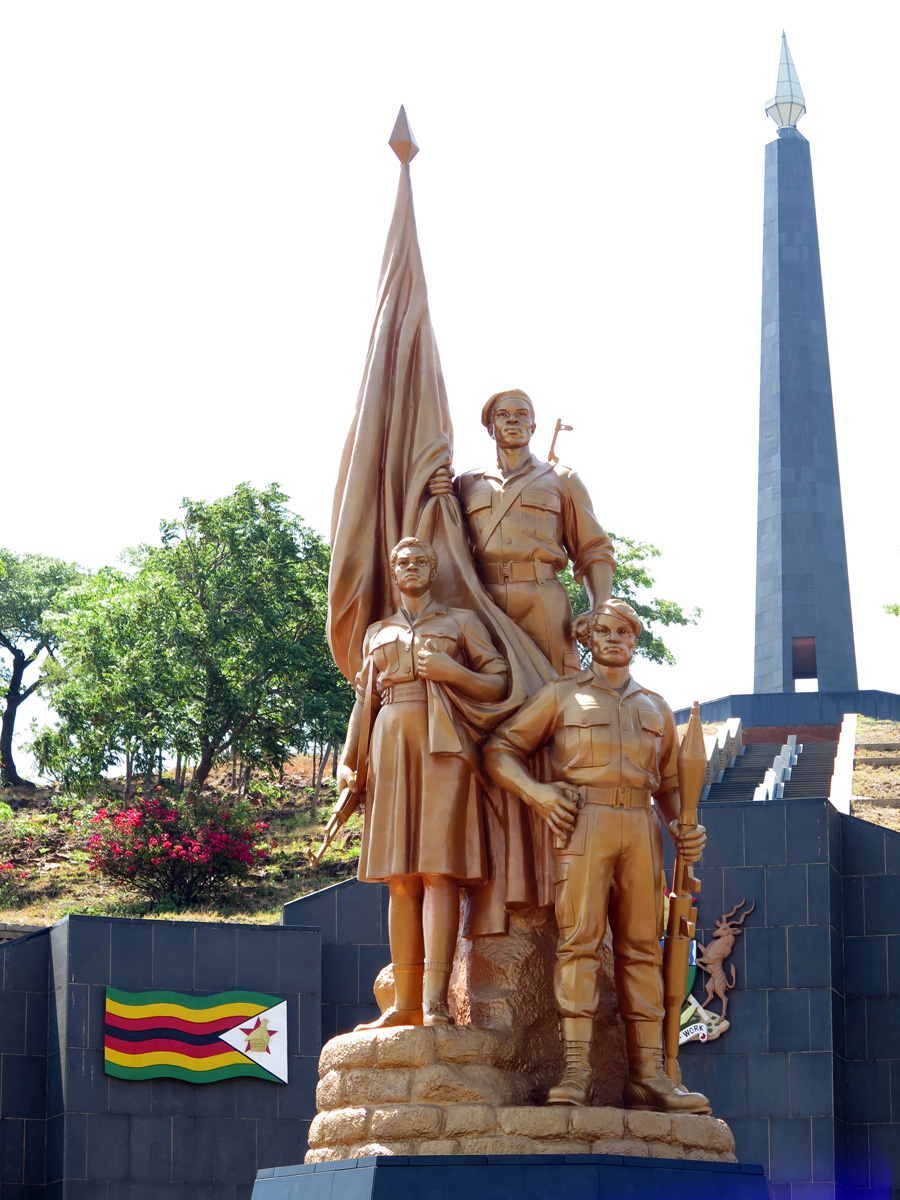 National Heroes Acre, Heroes statue