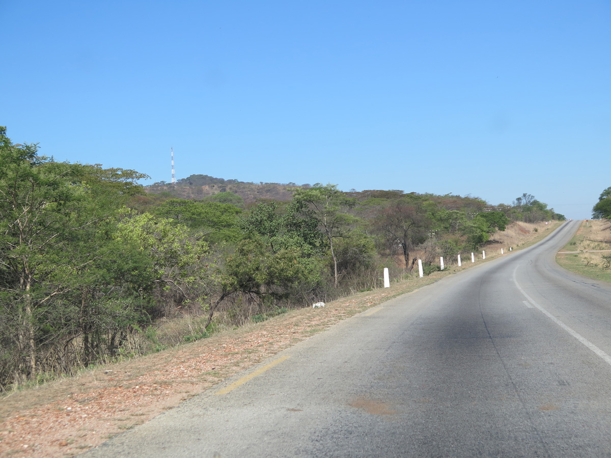 Onwards, 61 miles West of Masvingo
