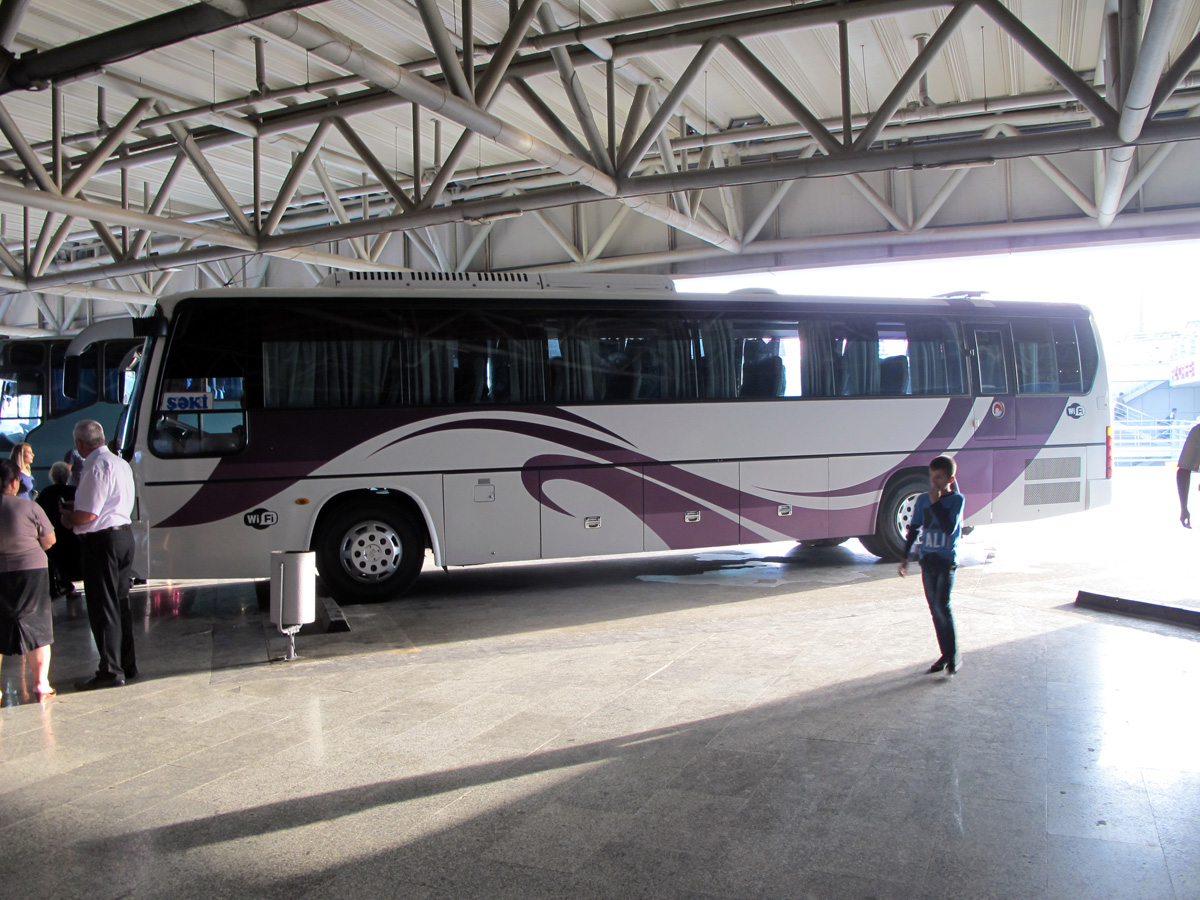 Baku, Bus to Sheki