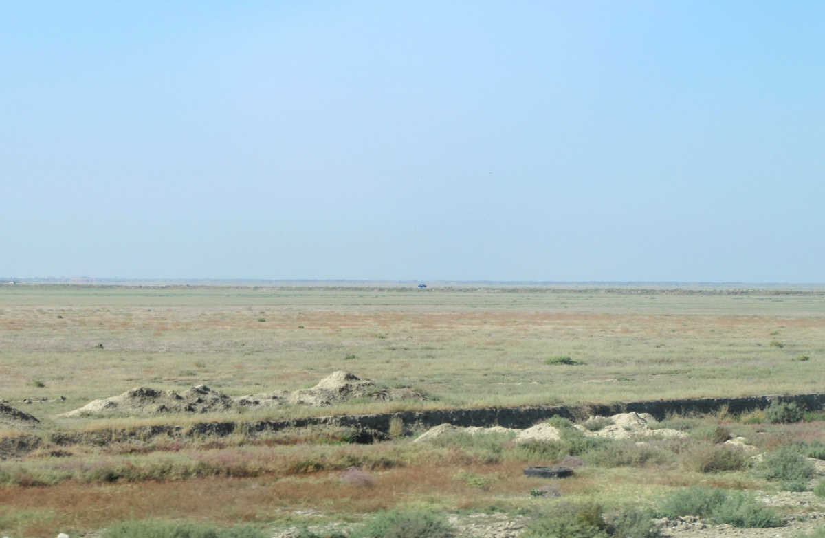 Baku, 48 miles West of Qobustan