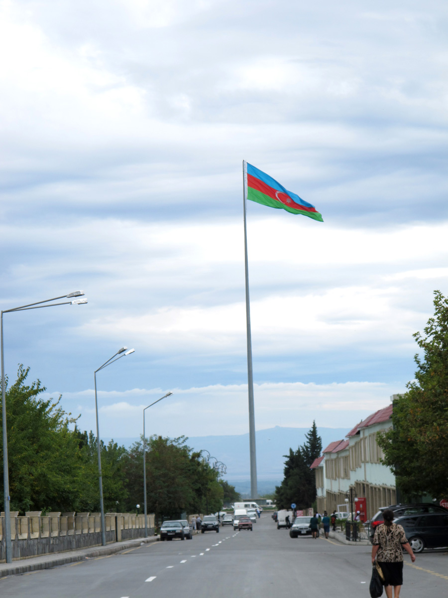 Balakan, Giant Azerbaijan Flag