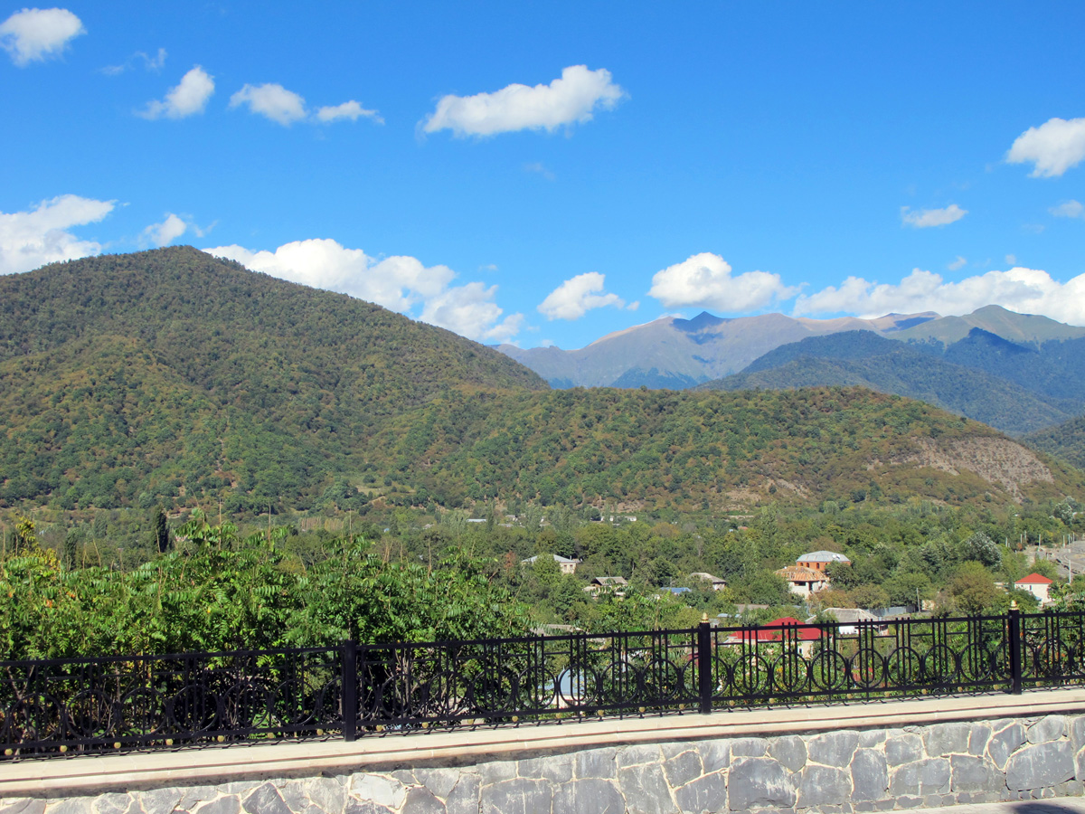 Balakan, Wooded Caucasus hills