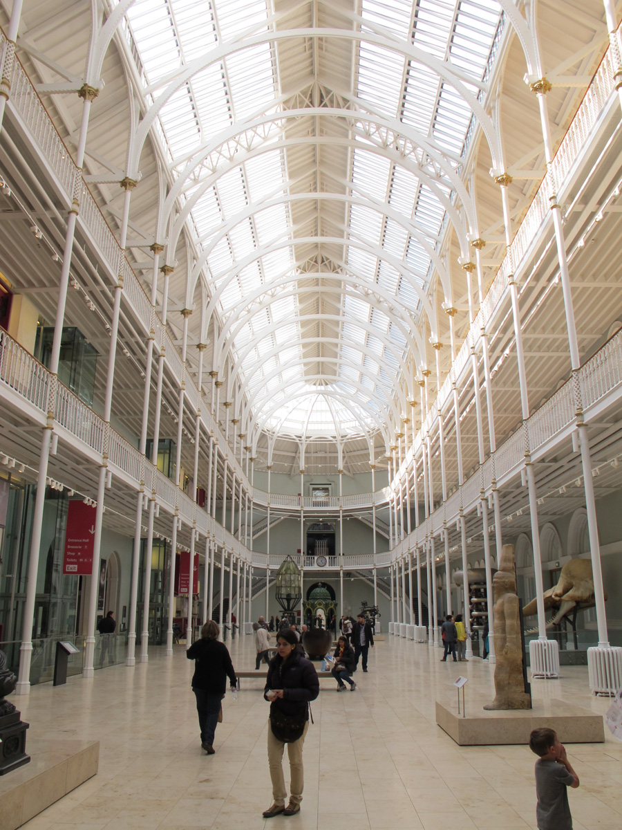 National Museum of Scotland, National Museum, main hall