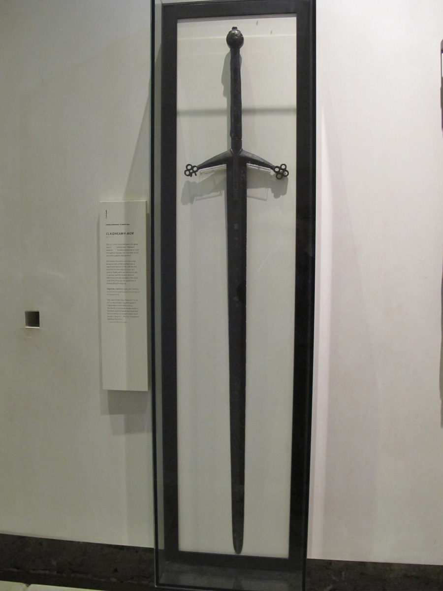 National Museum of Scotland, Claymore