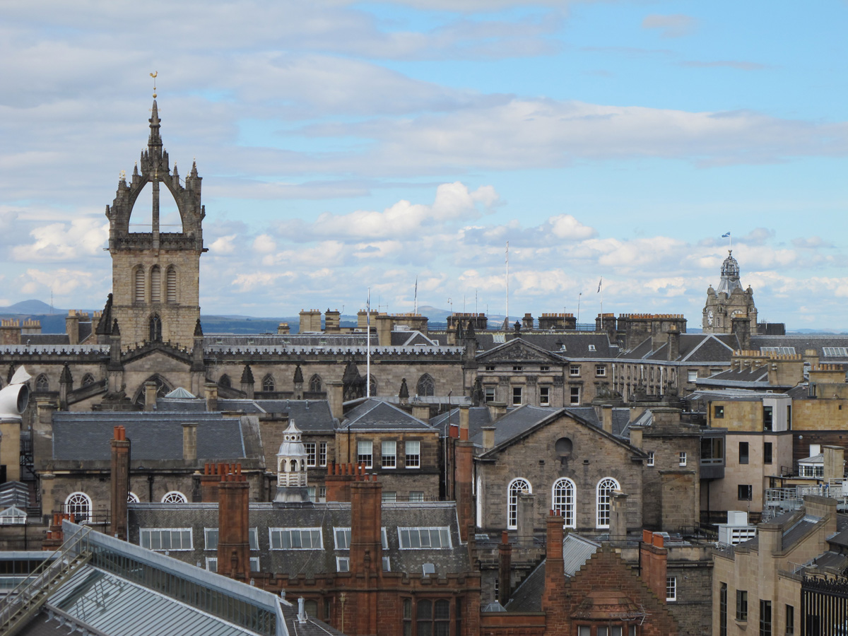 National Museum of Scotland, Skyline from National Museum