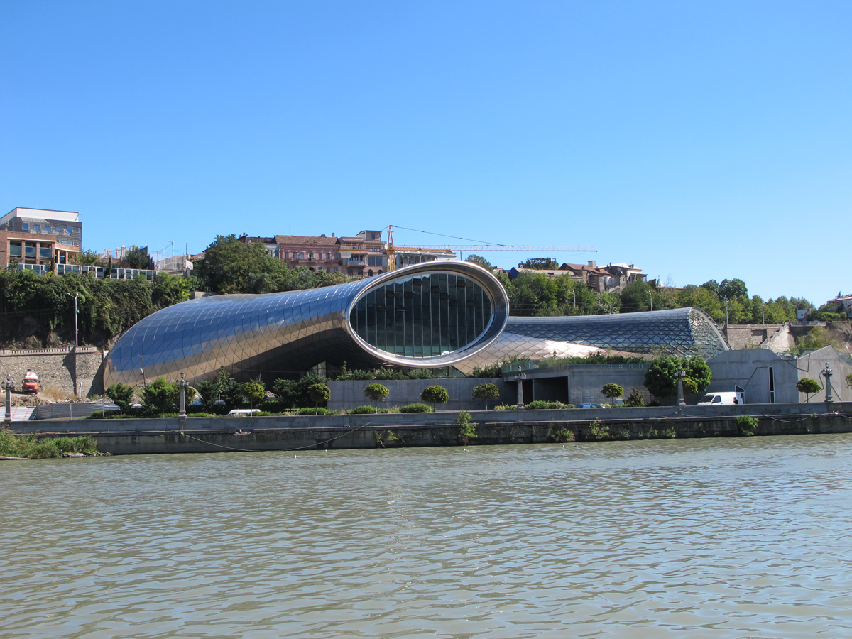 Tbilisi, New Museum (??) Still under construction.