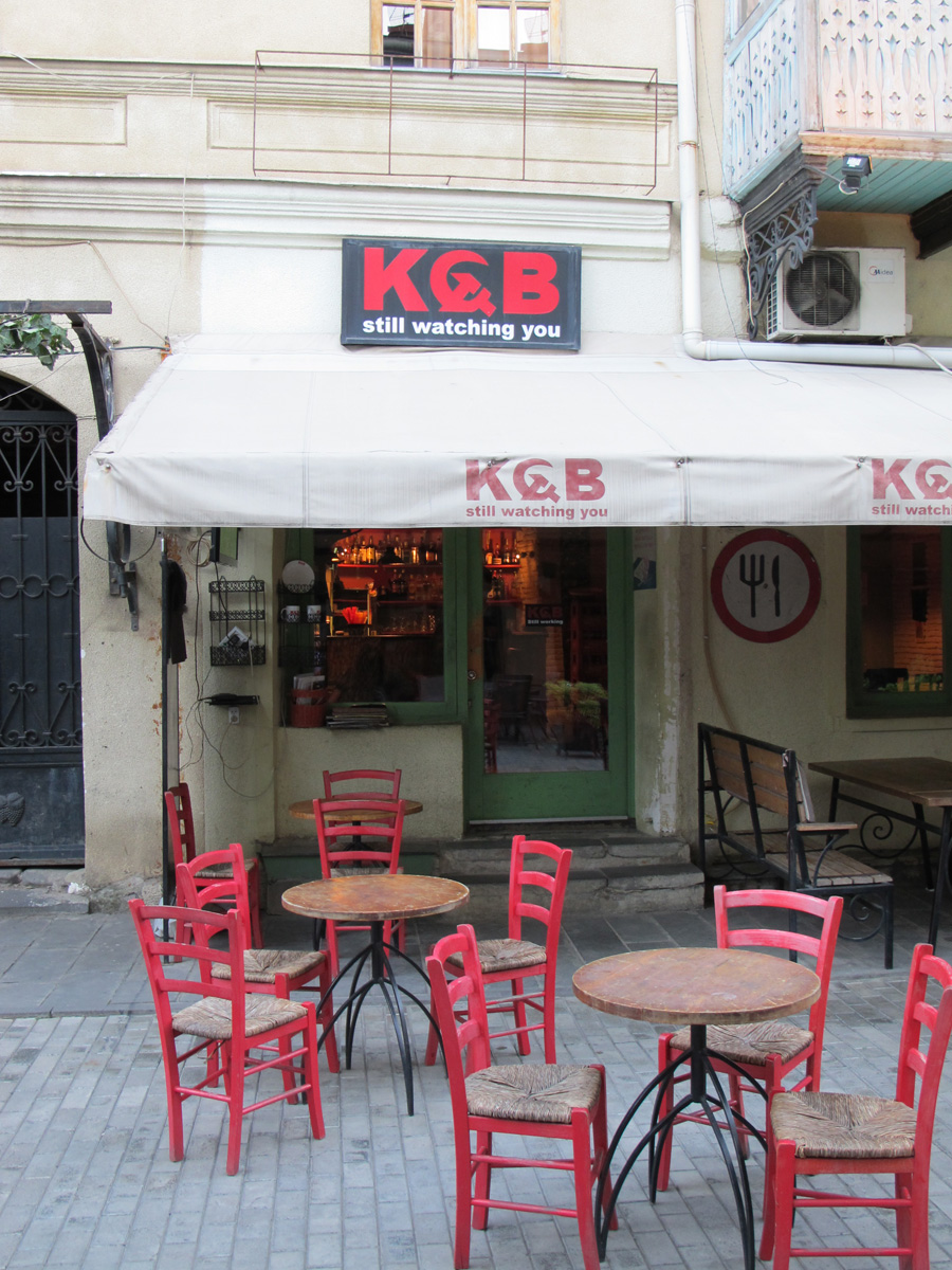Tbilisi, KGB Cafe