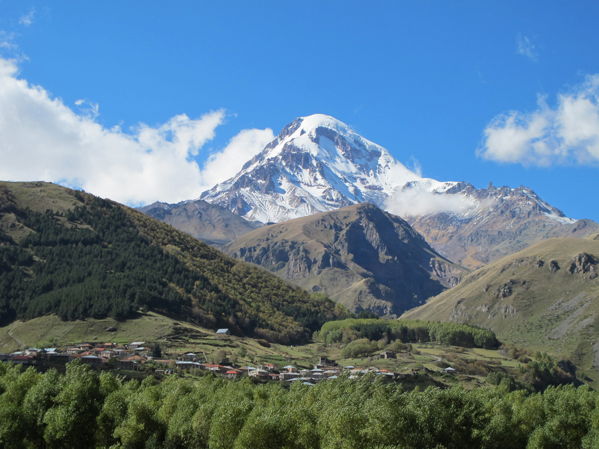 Kazbegi, Mount Kazbeg