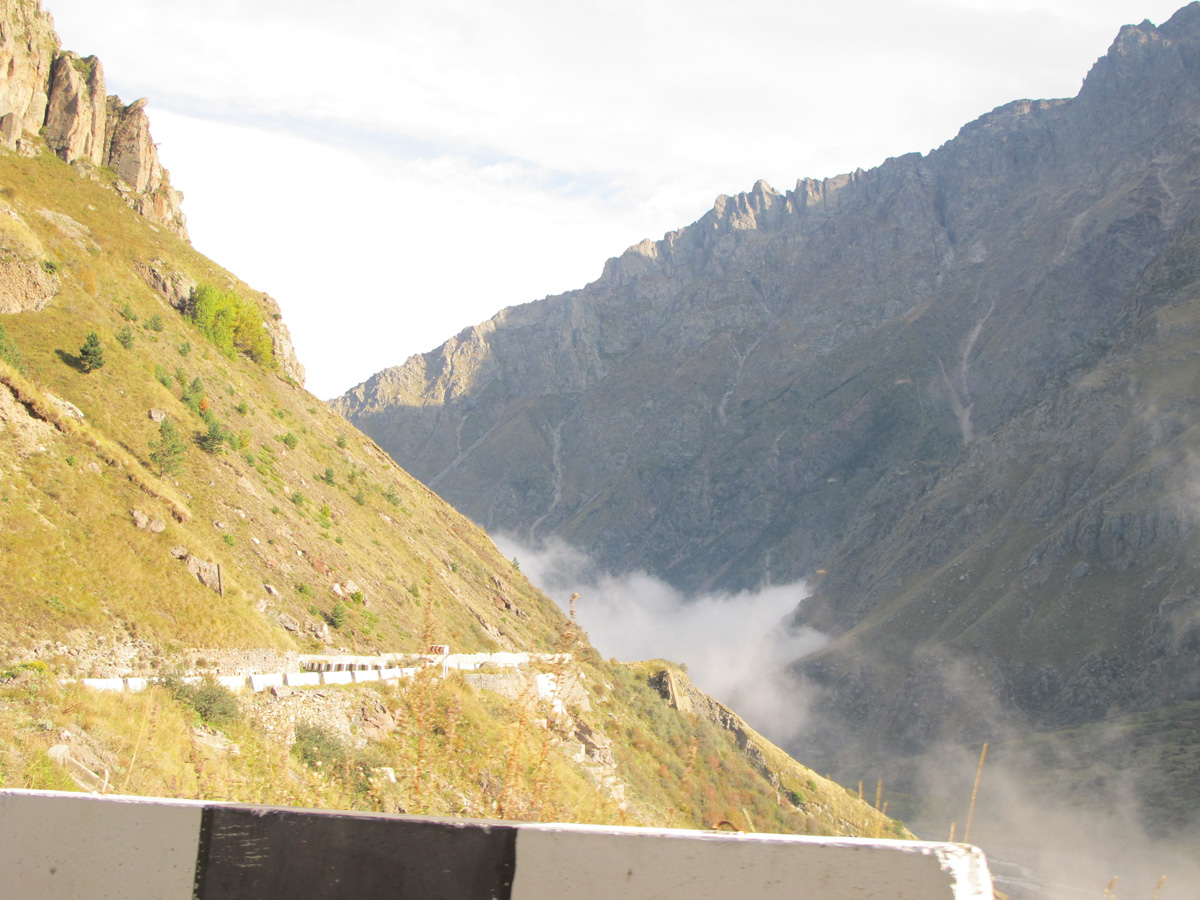 Kazbegi, 1 mile NW of Kazbegi