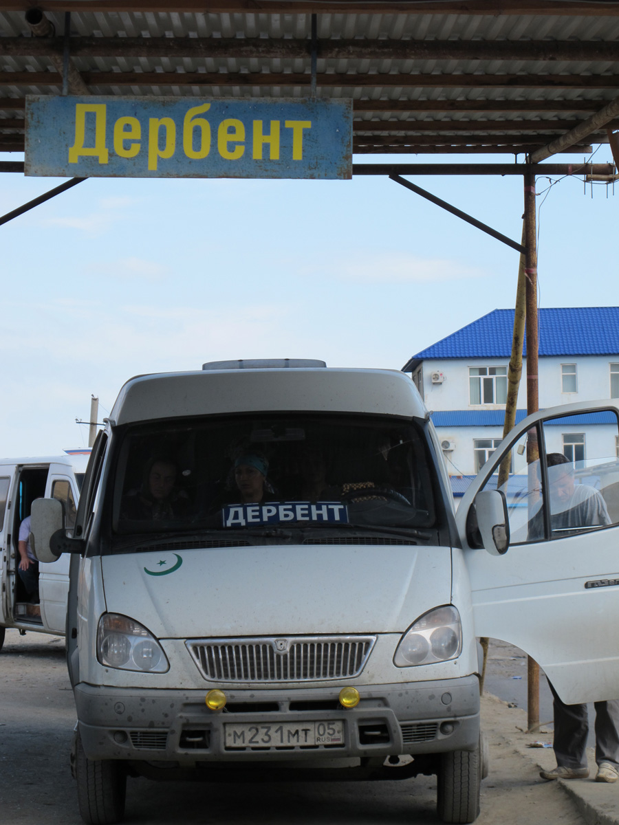 Makhachkala, Minibus for Derbent