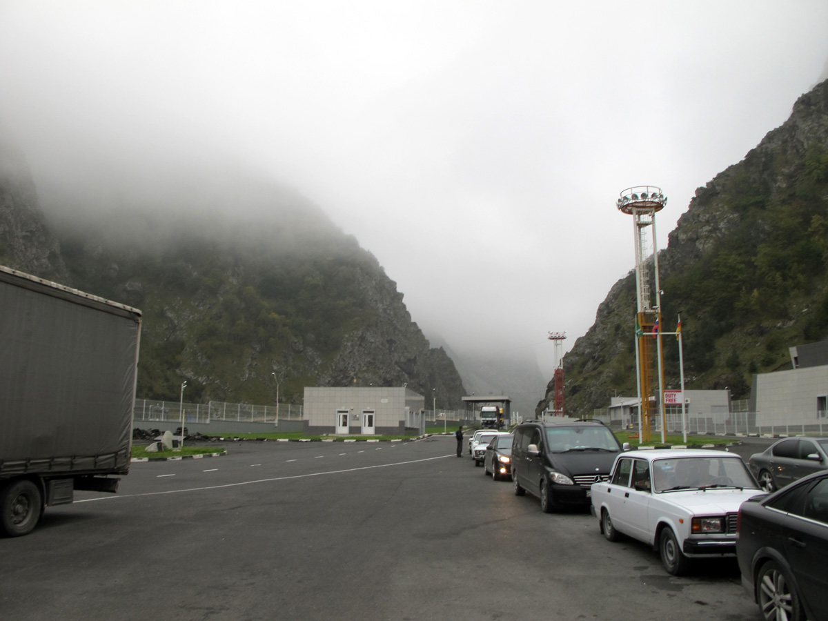 Vladikavkaz, Russian border post