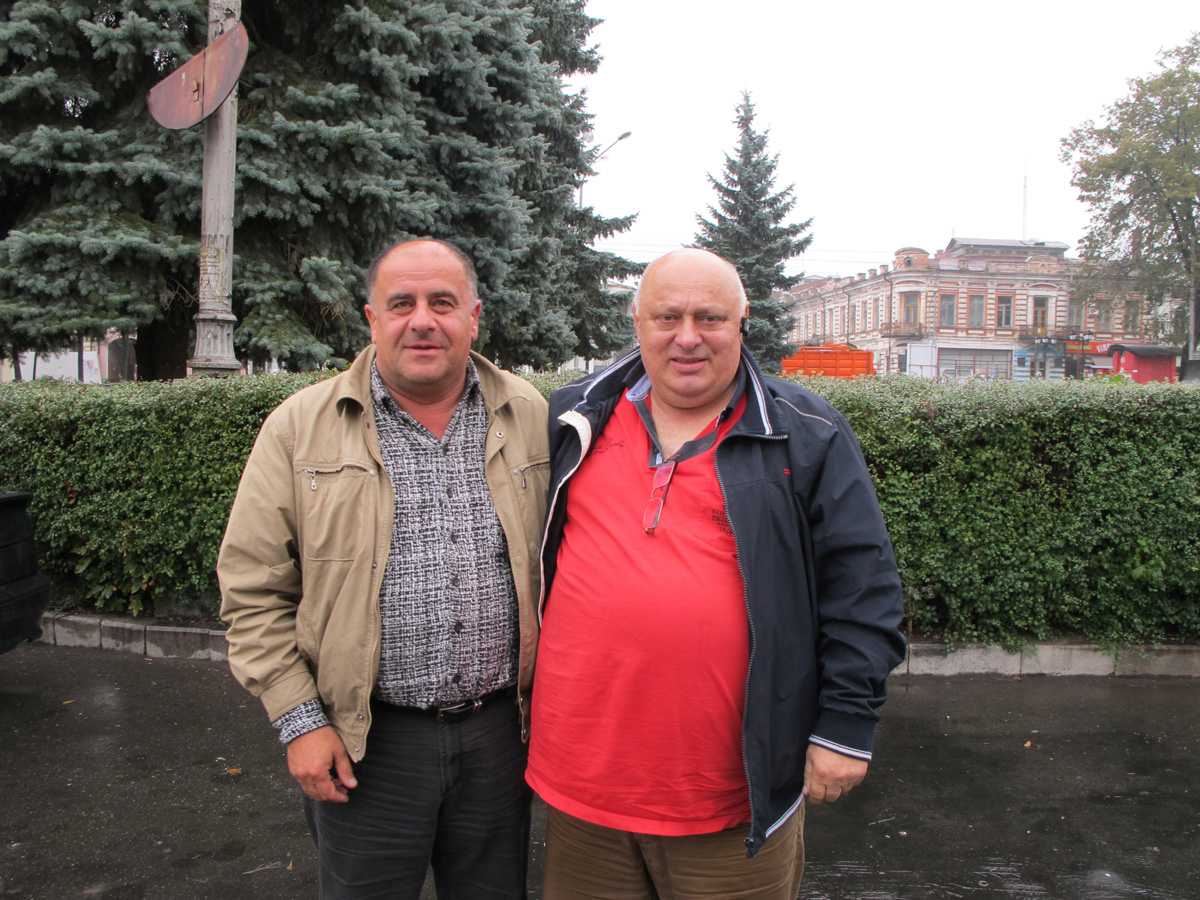 Vladikavkaz, My Russian rescuers Gave me a ride from the border to Vladikavkaz