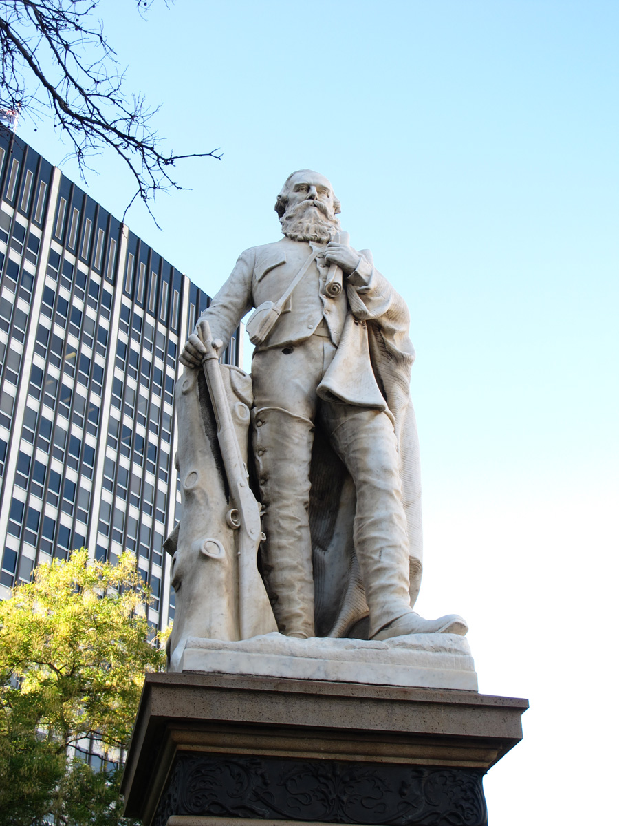 Adelaide, James McDouall Stuart, Explorer