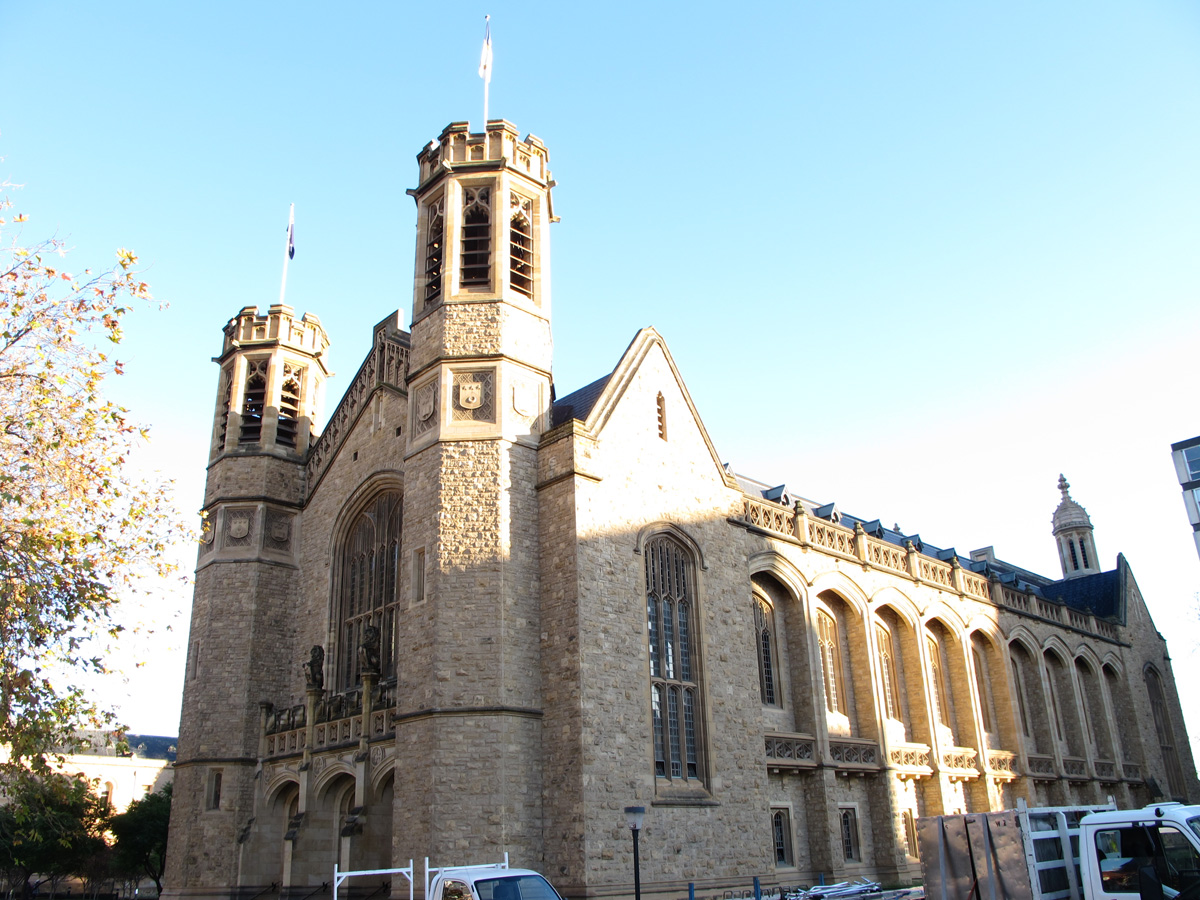 Adelaide, Adelaide University hall