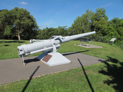 USS Peary memorial US destroyer sunk at Darwin in 1942, 2013 Australia (North-South)
