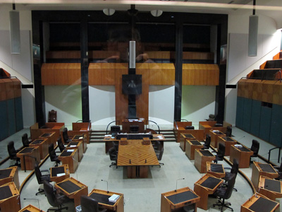 Northern Territory Parliament Chamber, Darwin, 2013 Australia (North-South)