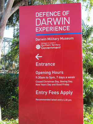 Darwin Military Museum, 2013 Australia (North-South)