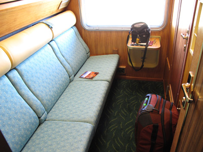 Ghan compartment, 2013 Australia (North-South)