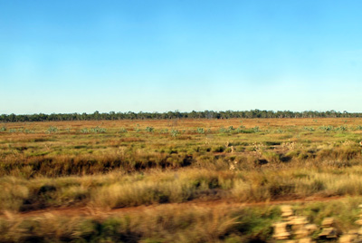 174 miles SE of Darwin, Ghan, 2013 Australia (North-South)