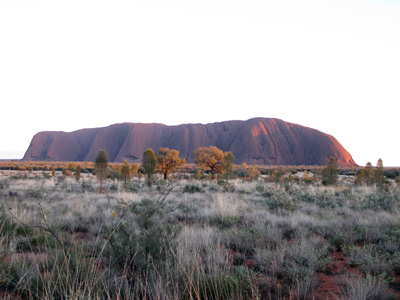 GOR at Sunrise, Ayers Rock, 2013 Australia (North-South)
