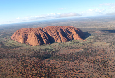 Ayers Rock Helicoper Tour, 2013 Australia (North-South)