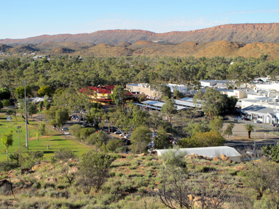 Alice Springs From Anzac Hill, 2013 Australia (North-South)