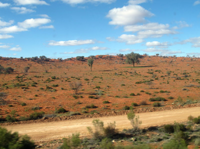 85 miles South of Alice Springs, Ghan: Alice to Adelaide, 2013 Australia (North-South)