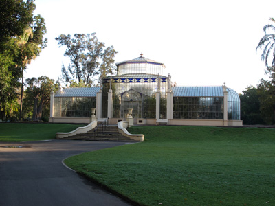 Victorian Palm House Adelaide Botanic Gardens, Adwlaide Botanic Gardens, 2013 Australia (North-South)