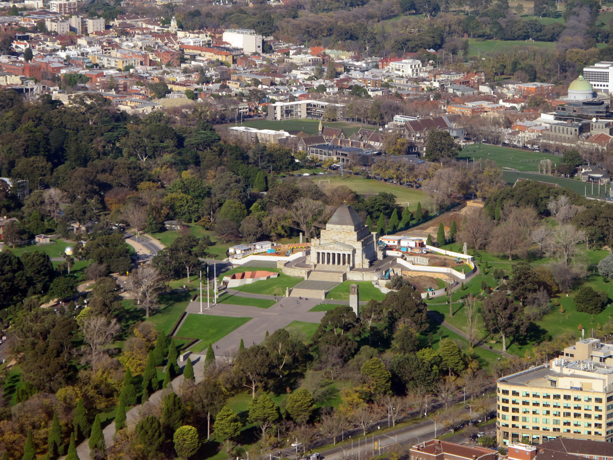 Eureka Tower, War Memorial Shrine