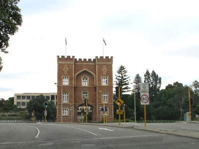 Barracks Arch, Perth, Australia (West-East)