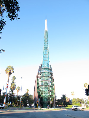 Swan Bell Tower With bells from St Martin-in-the-Fields., Perth, Australia (West-East)