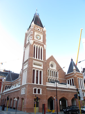 Perth Town Hall, Australia (West-East)