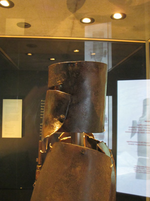Ned Kelly's Armour, Melbourne, Australia (West-East)
