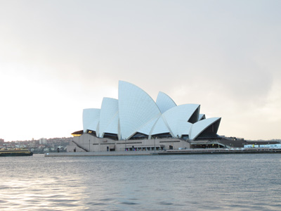 Sydney Opera House, Australia (West-East)