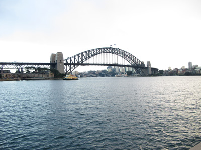 Sydney Harbour Bridge, Australia (West-East)