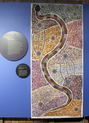Australian Museum: Aboriginal Art, Sydney, Australia (West-East)