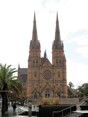 St Mary's Cathedral, Sydney, Australia (West-East)