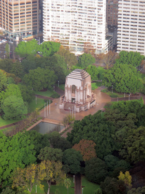Anzac memorial, Sydney Tower, Australia (West-East)