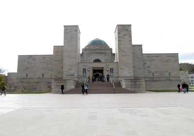 War Memorial Museum, Canberra, Australia (West-East)