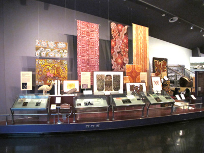 Australian Museum: Aboriginal crafts, Canberra, Australia (West-East)