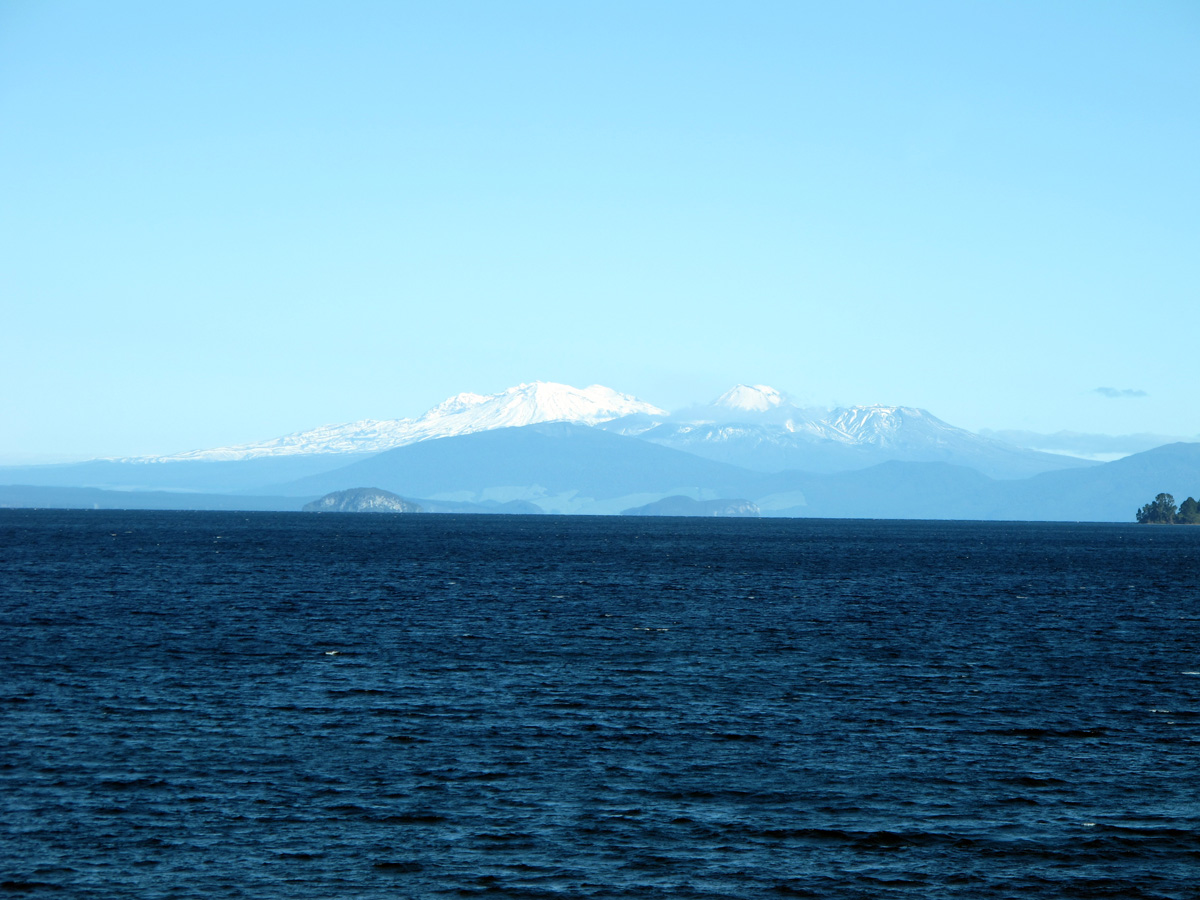 Auckland to Wellington, Lake Taupo