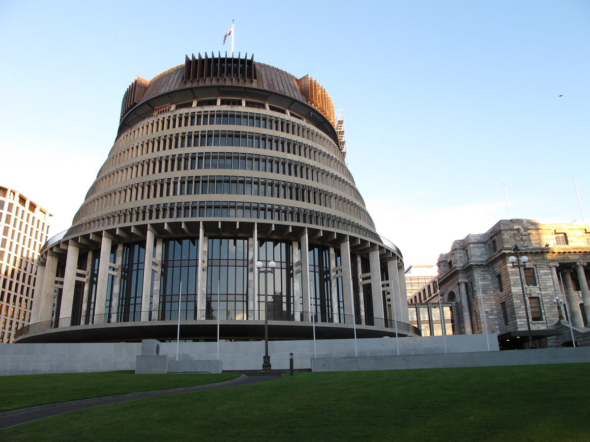 Wellington, The Beehive: Governement offices